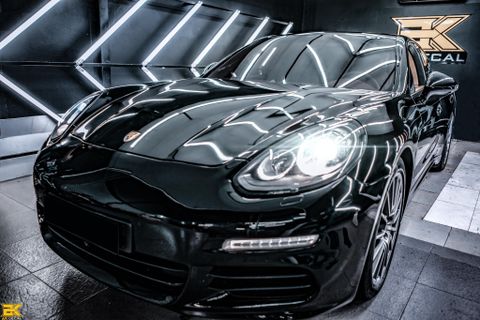 PORSCHE PANAMERA - 05 WRAP BLACK pet glossy piano