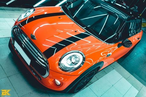 BMW MINI COOPER - 02 WRAP ORANGE