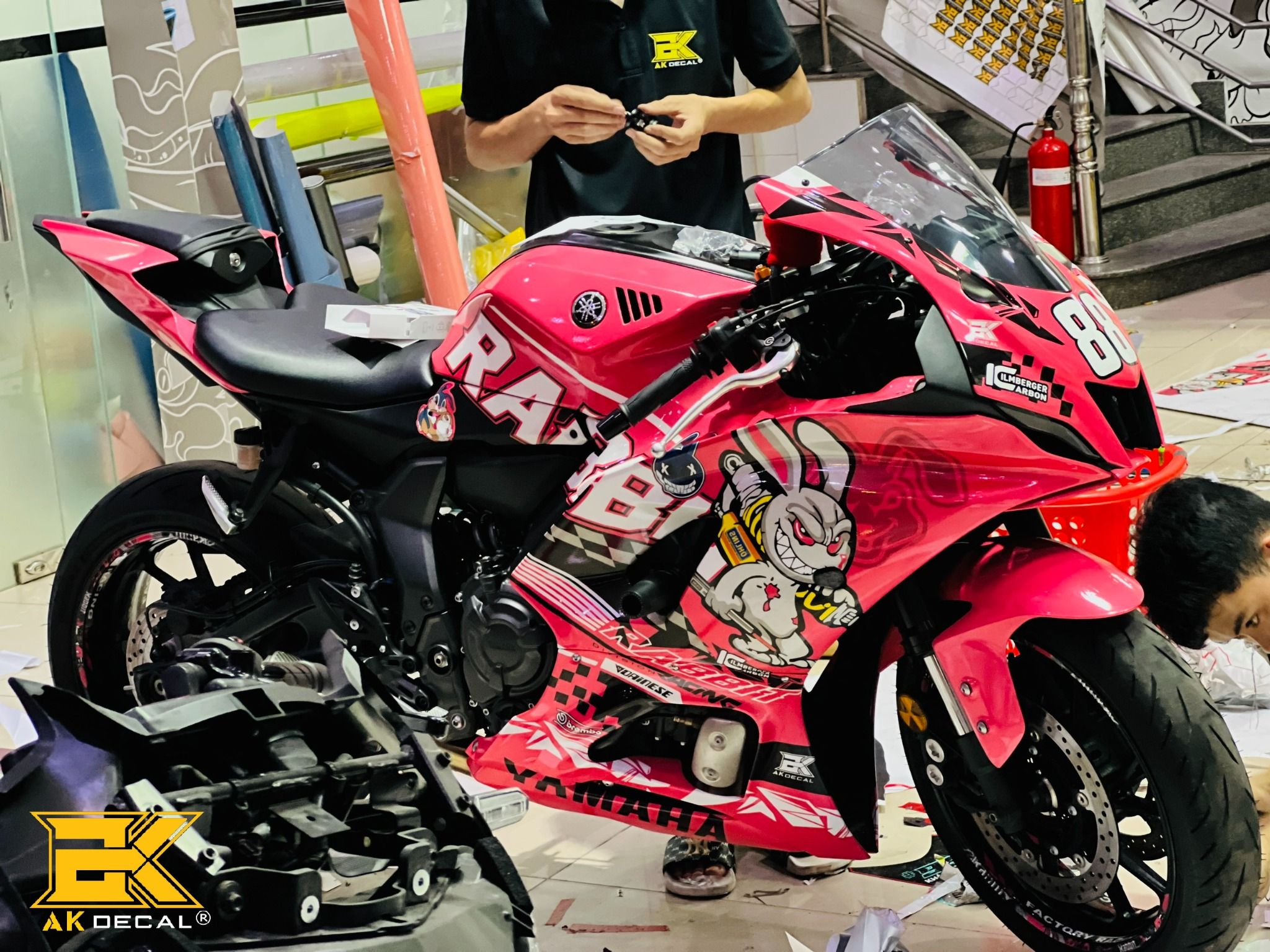 YAMAHA R7 - 290822 – AK DECAL
