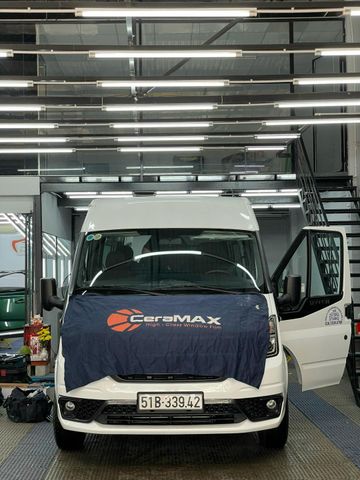 WINDOW FILM - Ford Transit dán full film cách nhiệt Ceramax