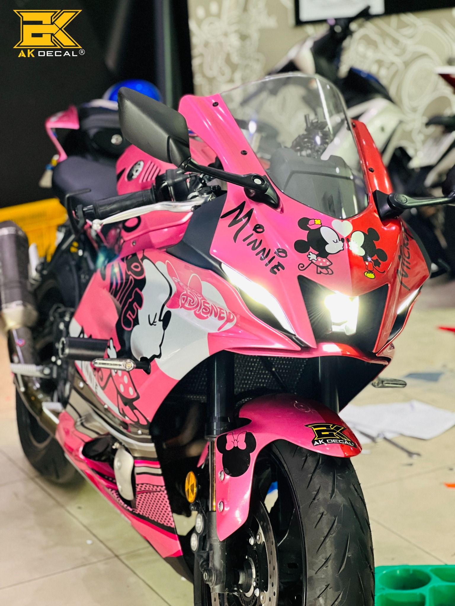 YAMAHA R7 - 01 AK DECAL