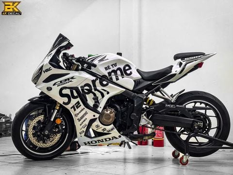HONDA CBR 650R - 10524 wrap white