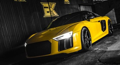 AUDI R8 V10 PLUS - 01 WRAP YELLOW