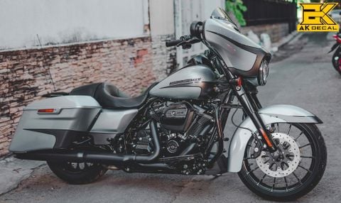 HARLEY DAVIDSON STREET GLIDE - 001 wrap grey