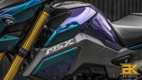 HONDA MSX - 03 wrap chuyển sắc purple