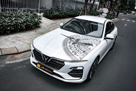 VINFAST LUX A2.0 - 05 WRAP WHITE