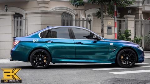 BMW 328I - 02 WRAP BLUE