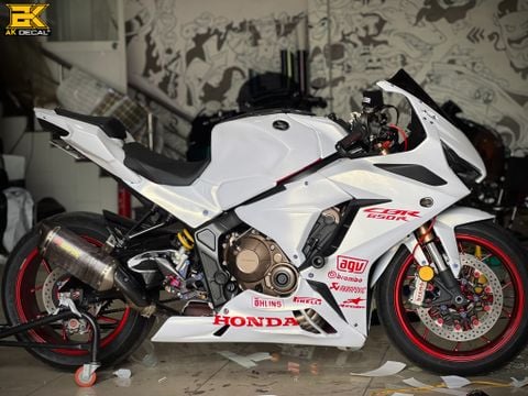 HONDA CBR 650R - 311222 wrap white