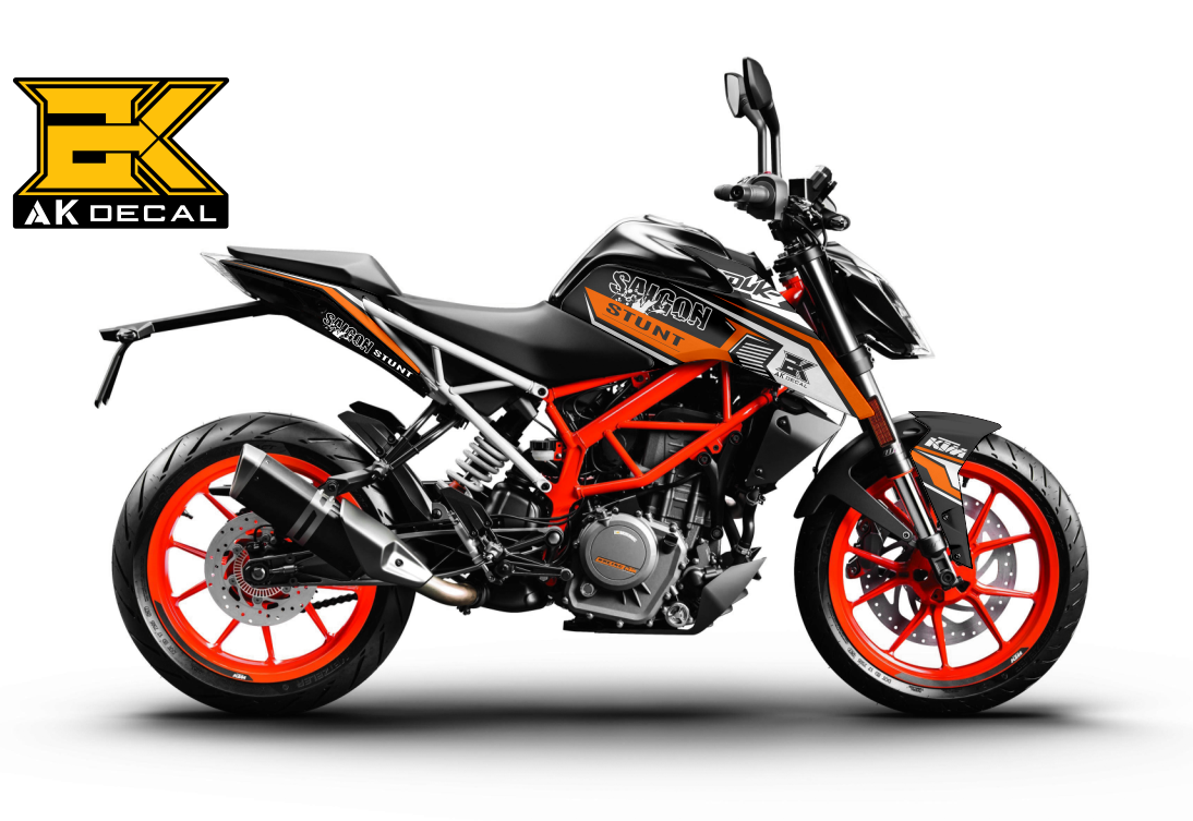 KTM DUKE 250 - DEMO 01 – AK DECAL