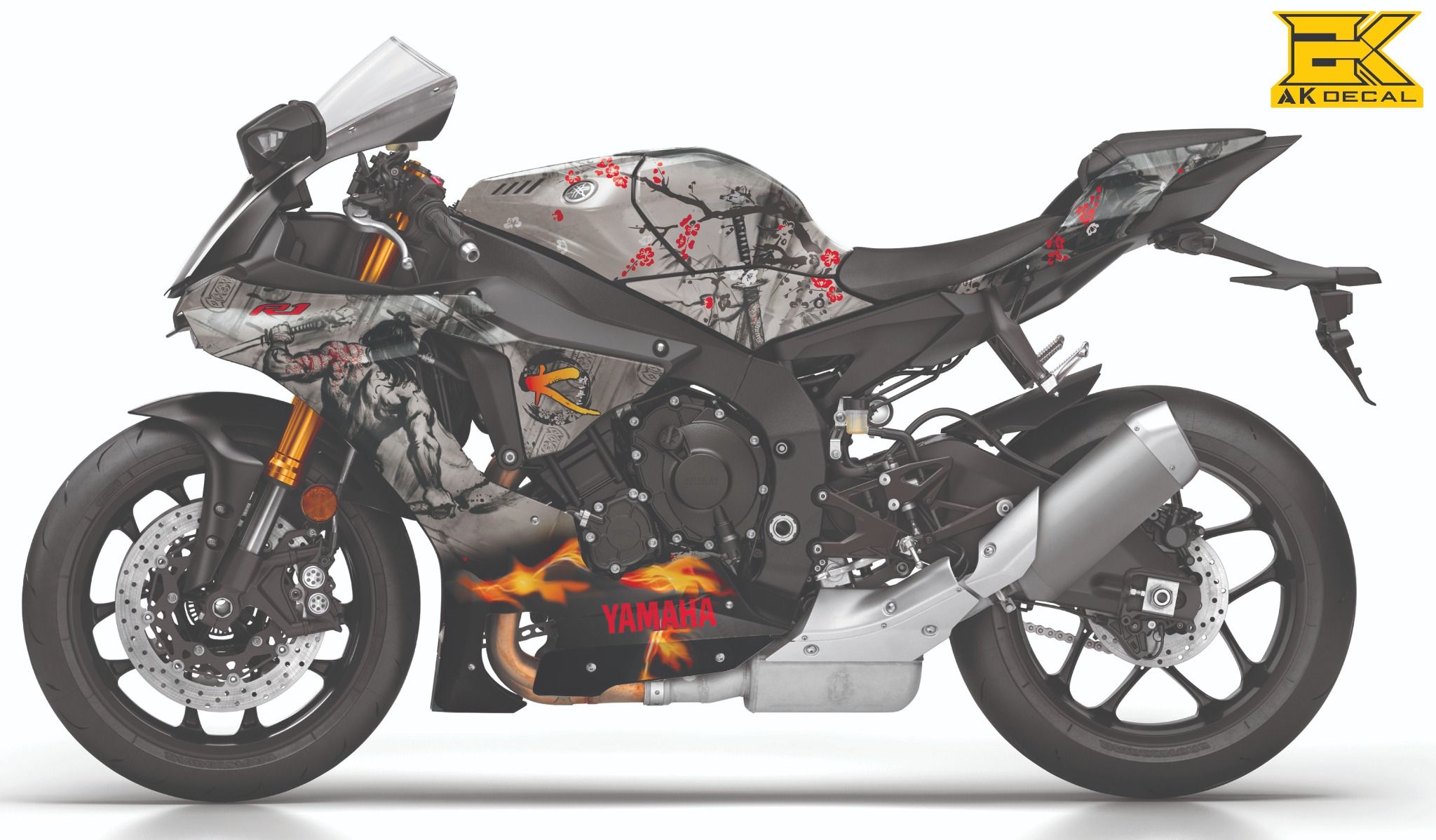 YAMAHA R1 - DEMO 05 – AK DECAL