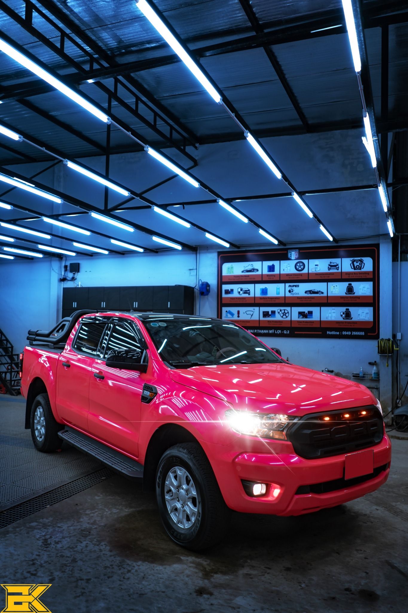 FORD RANGER - 240223 WRAP PINK – AK DECAL