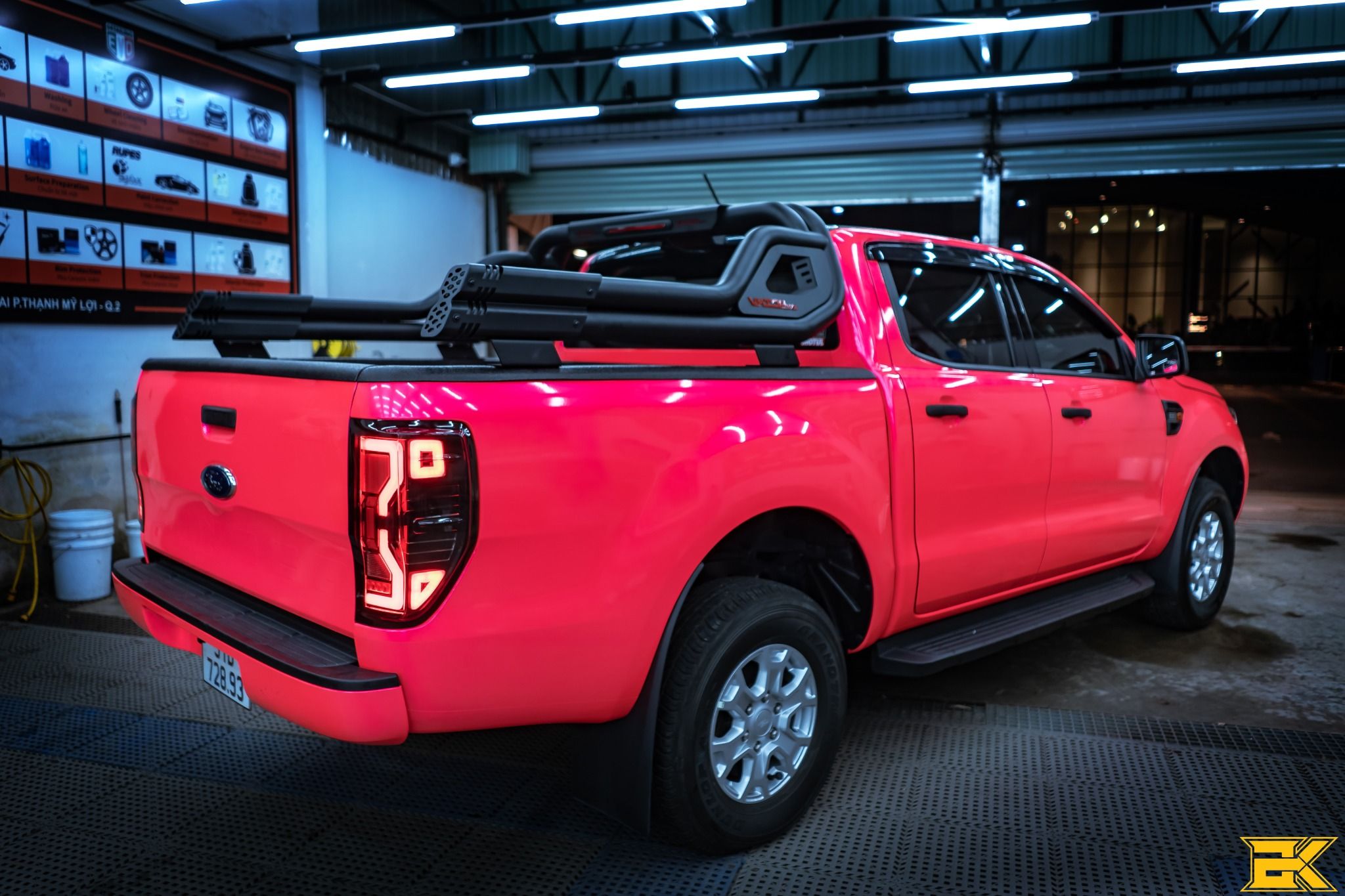 FORD RANGER - 240223 WRAP PINK – AK DECAL