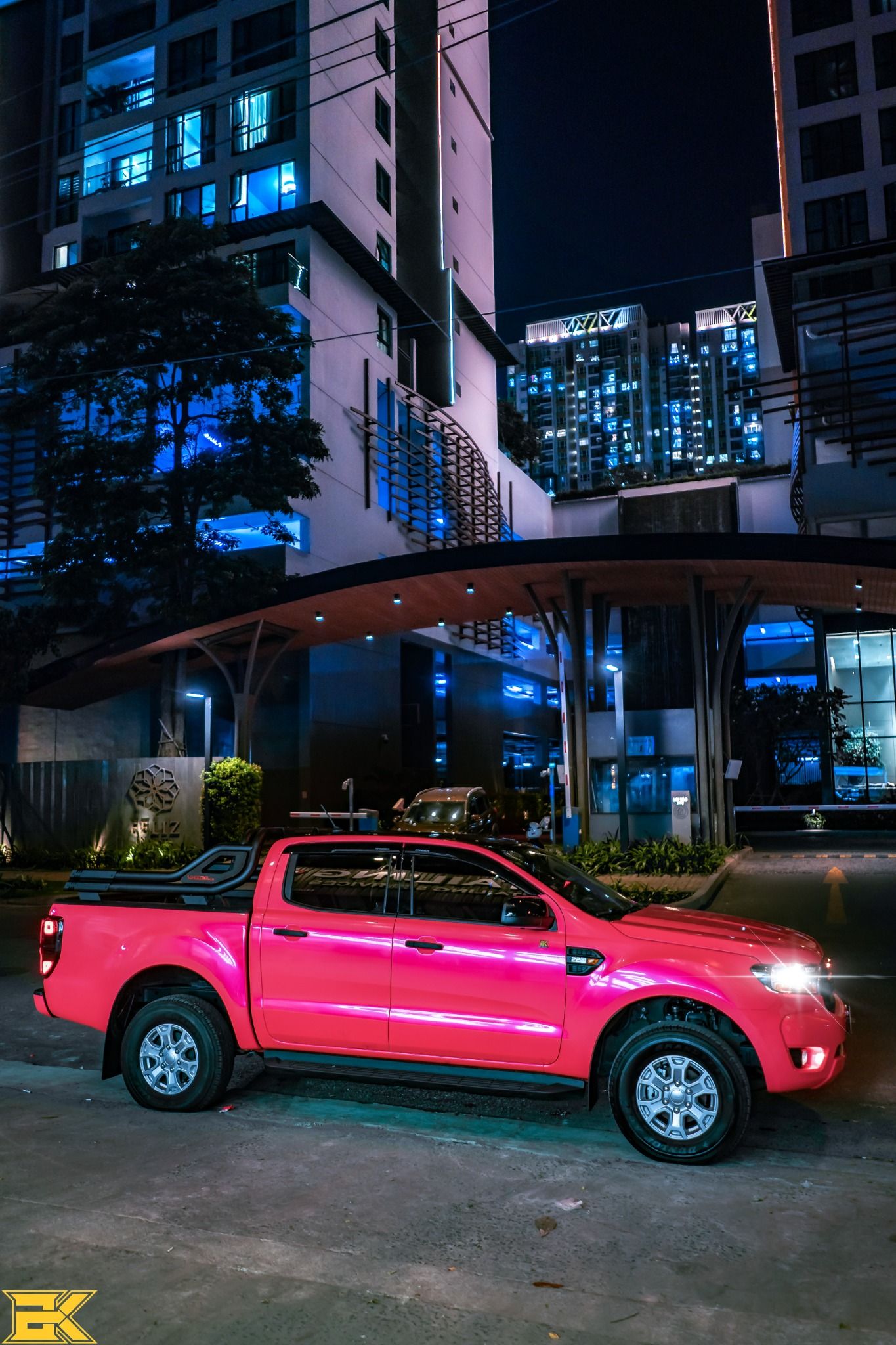 FORD RANGER - 240223 WRAP PINK – AK DECAL