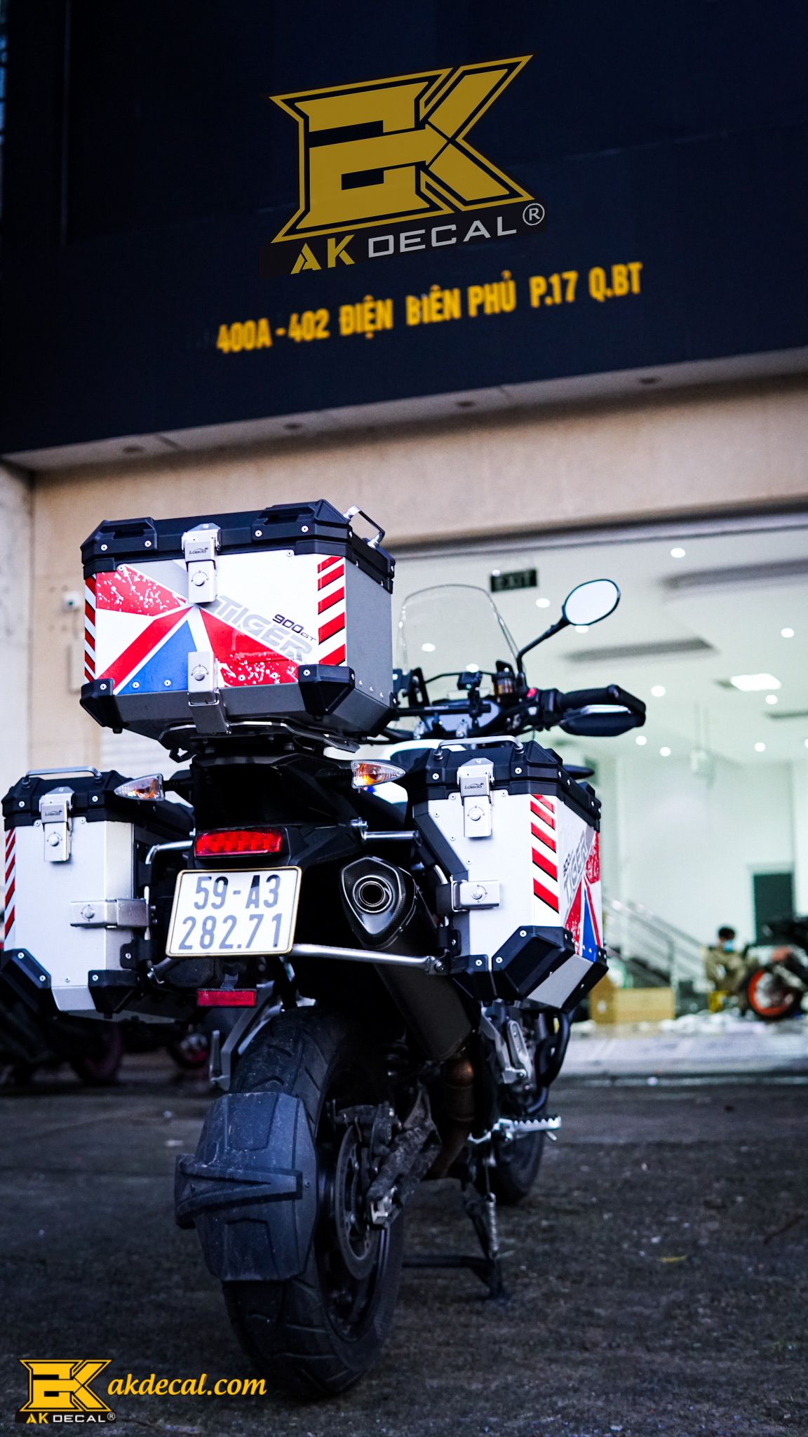 T900 Sticker TRIUMPH TIGER 900 GT - 071021 – AK DECAL