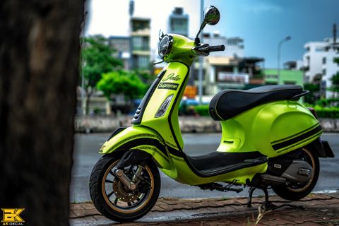 PIAGGIO VESPA SPRINT - 070822 wrap green