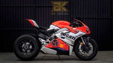 DUCATI PANIGALE V4 - 012 wrap orange