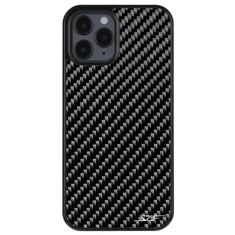 IPHONE 12 PRO REAL CARBON FIBER CASE CLASSIC SERIES