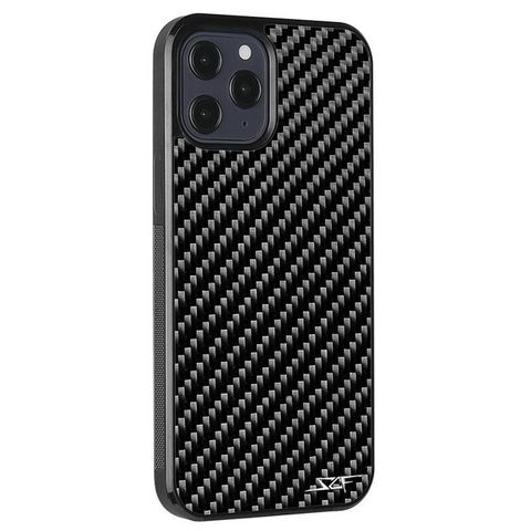 IPHONE 12 PRO MAX REAL CARBON FIBER CASE  CLASSIC SERIES