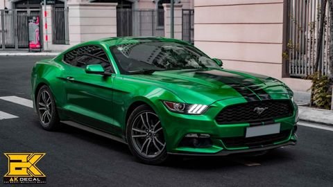 Ford Mustang - 04 WRAP GREEN