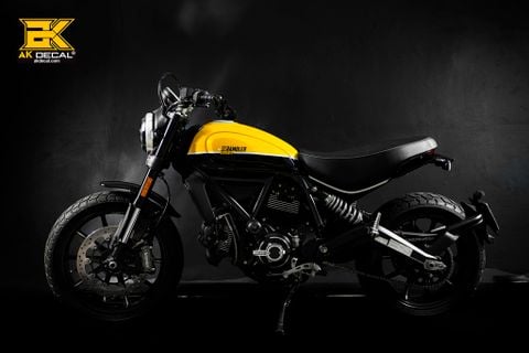 DUCATI SCRAMBLER - 281121 wrap yellow