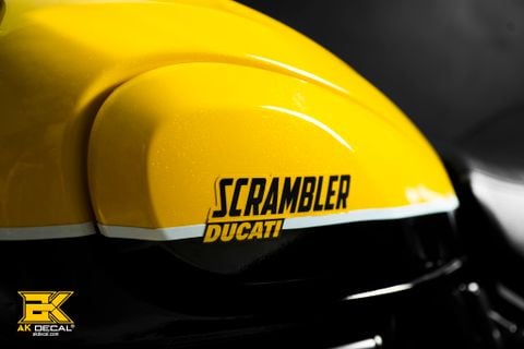 DUCATI SCRAMBLER - 281121 wrap yellow