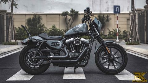 HARLEY DAVIDSON IRON 1200 - 003 wrap grey