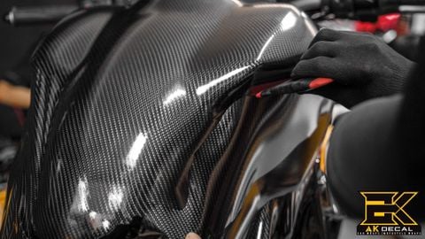DUCATI MONSTER - 010 wrap black carbon