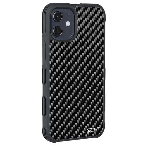 IPHONE 12 MINI REAL CARBON FIBER CASE ARMOR SERIES