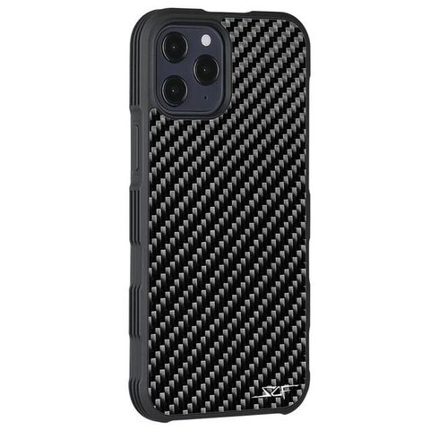 IPHONE 12 PRO MAX REAL CARBON FIBER CASE  ARMOR SERIES