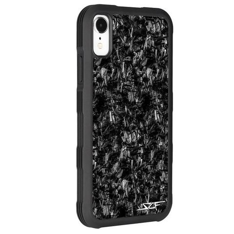 IPHONE XR REAL FORGED CARBON FIBER CASE ARMOR SERIES