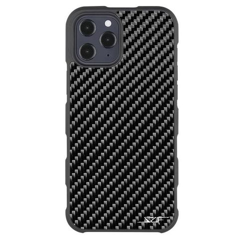 IPHONE 12 PRO MAX REAL CARBON FIBER CASE  ARMOR SERIES