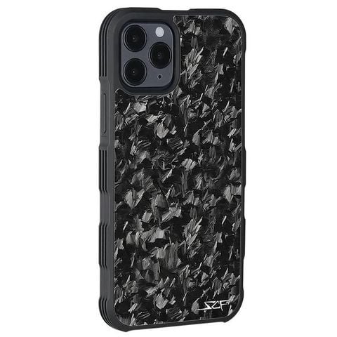 IPHONE 12 PRO REAL FORGED CARBON FIBER CASE ARMOR SERIES