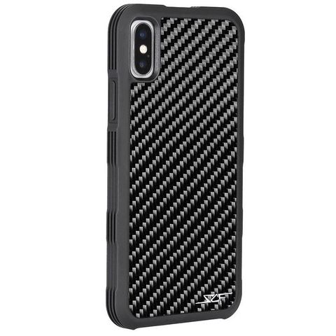 IPHONE X & XS REAL CARBON FIBER CASE ARMOR SERIES