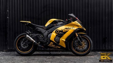 KAWASAKI ZX10R - 011 wrap yellow