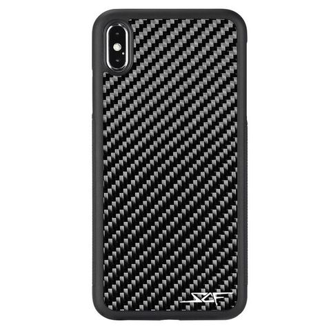 IPHONE XS MAX REAL CARBON FIBER PHONE CASE CLASSIC SERIES