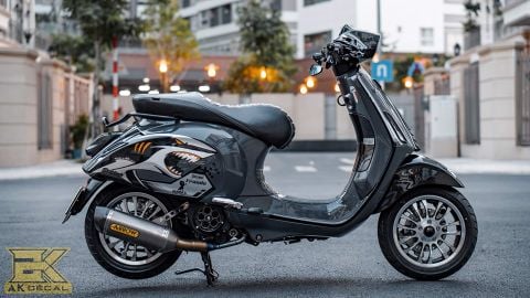 PIAGGIO VESPA SPRINT - 006 wrap grey