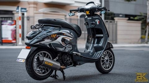PIAGGIO VESPA SPRINT - 006 wrap grey