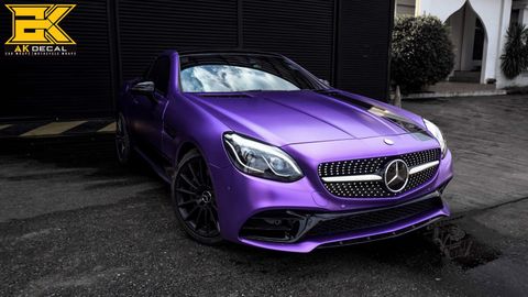 Mercedes - WRAP PURPLE VIOLET