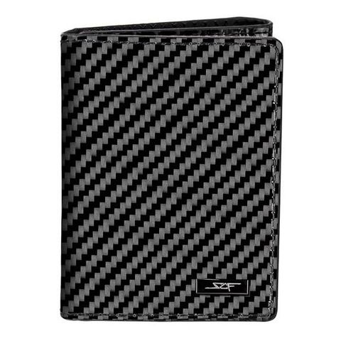 REAL FLEXIBLE CARBON FIBER TRI-FOLD WALLET