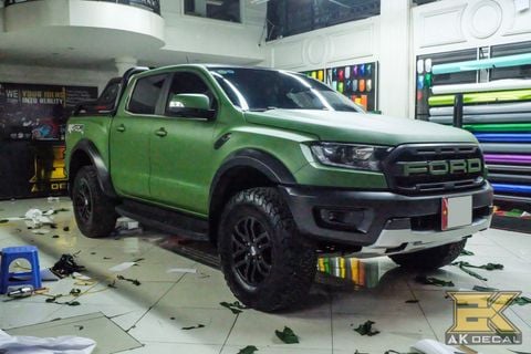 FORD RANGER WILDTRAK - 11 WRAP GREEN