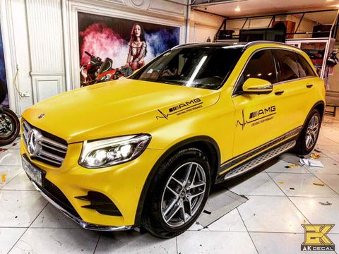 MERCEDES GLC 300 - 01 WRAP YELLOW