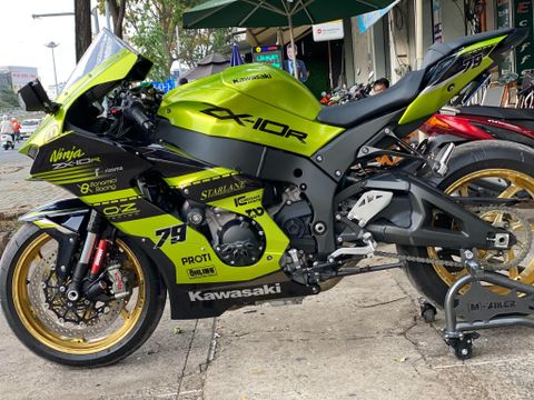 KAWASAKI ZX10R - 010422 wrap green