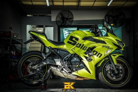 KAWASAKI NINJA 650 - 260823 wrap green