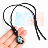 Vòng Cổ Macrame đá Tự Nhiên Cho Nam