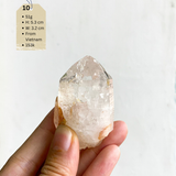 Đá thạch anh trắng thô tự nhiên 100% - raw clear quartz