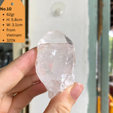 ĐÁ THẠCH ANH TRẮNG THÔ TỰ NHIÊN - 100% RAW & NATURAL CLEAR QUARTZ FROM VIETNAM