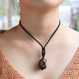 Vòng Cổ Macrame đá Tự Nhiên Cho Nam