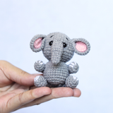 Con voi amigurumi làm thủ công bằng len, quà tặng dễ thương, tiny crochet