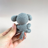 Con voi amigurumi làm thủ công bằng len, quà tặng dễ thương, tiny crochet