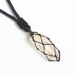 Vòng Cổ Macrame đá Tự Nhiên Cho Nam